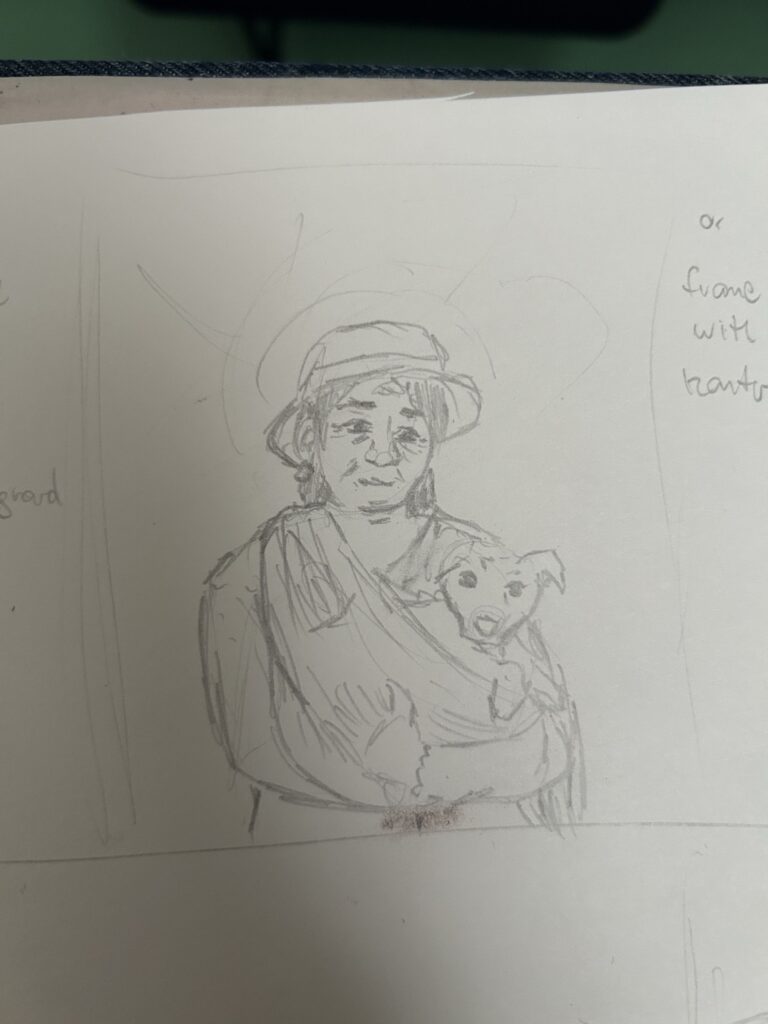 pencil sketch